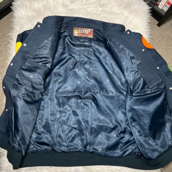 JH DESIGN M&M JACKET SIZE 4XL M & M'S BLUE - Picture 6 of 7